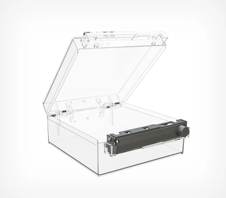 Сейфер EUROBOX-L АМ+РЧ 5000 Гс, внутренний р-p.115х110х64