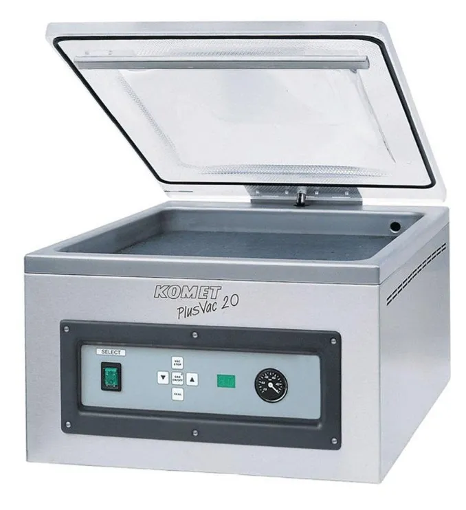 УПАКОВЩИК ВАКУУМНЫЙ KOMET НАСТОЛЬН.PLUSVAC 20 ГАЗАЦИЯ