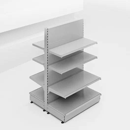 Островной стеллаж L=1250 мм H=2250 ммEco Line