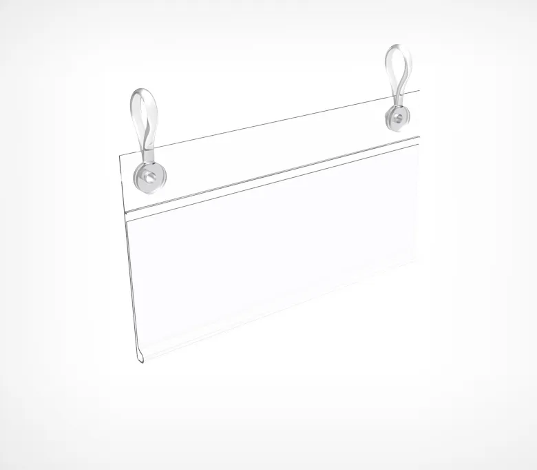 Ценникодержатель универсальный DBH39 длина 1250 мм, цвет белый