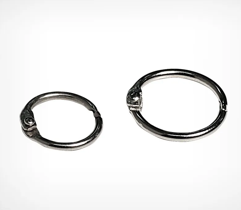 Кольцо металлическое защелкивающееся M-RING-19