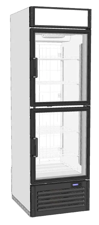 Шкаф холодильный Капри 0,5 Н(СК) две стеклянные двери(МХМ)