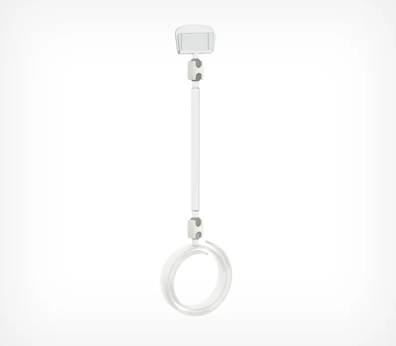 Ценникодержатель улитка на колбасу ROLL-CLIP высота ножки 100 мм