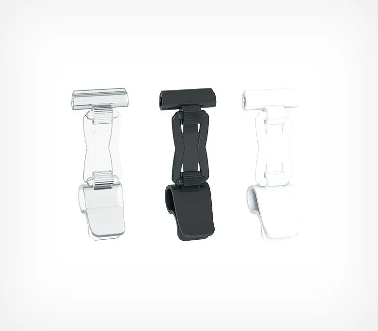 Комплект ДЕЛИ высотой 40 мм для крепления на край посуды DELI-UNBO-SET40, цвет белый