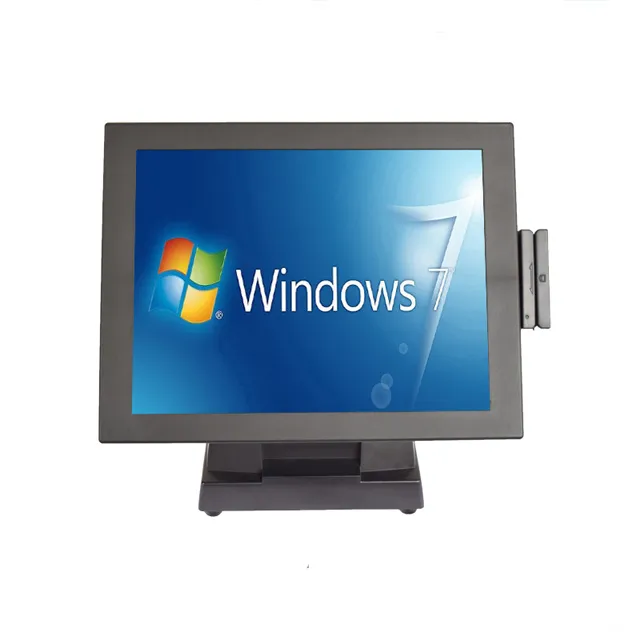 Сенсорный моноблок POSCenter START-2V2 (15", Resistive, J3455, RAM 8Gb, SSD mSATA 128Gb, MSR) без ОС