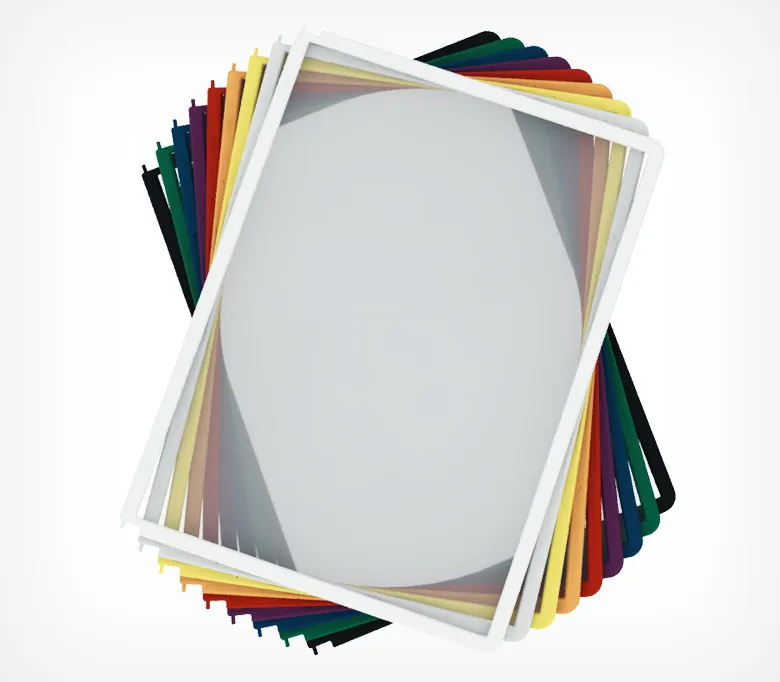 Рамка для перекидной системы DATAFRAME-A4, цвет синий