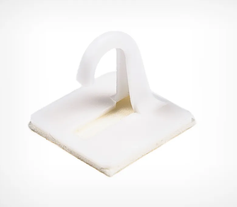 Крючок самоклеящийся на плоском основании J-HOOK 25х25