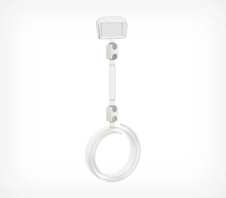 Ценникодержатель улитка на колбасу ROLL-CLIP высота ножки 50 мм