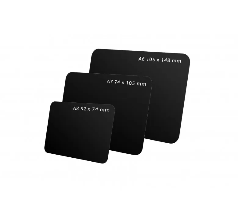 Табличка для нанесения надписей меловым маркером BB A6, черная