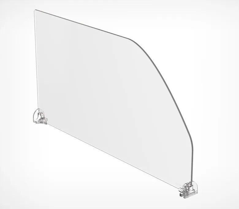 Разделитель пластиковый высотой 200 мм DIV200, длина 385 мм