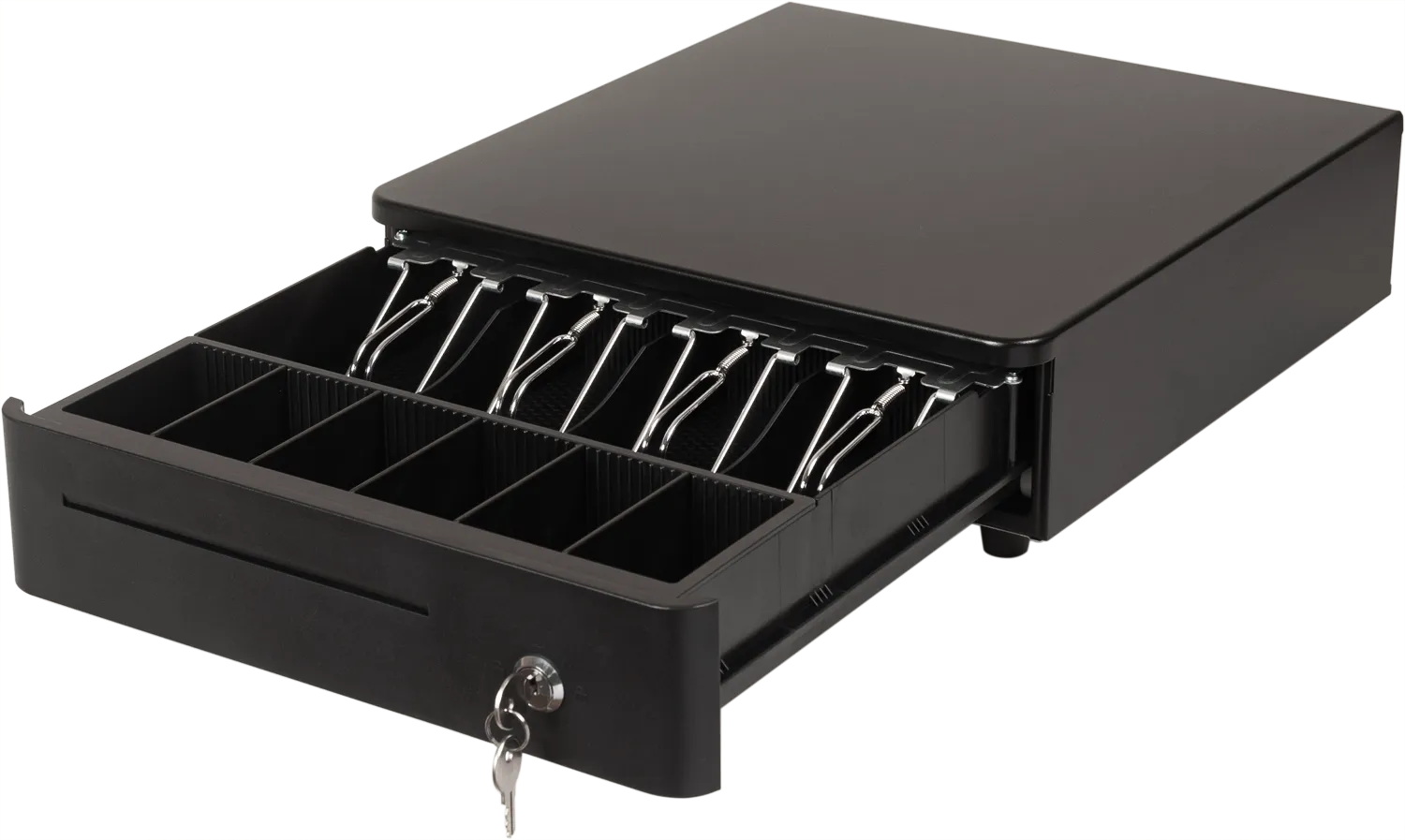 Денежный ящик H330R с открыванием Push-On черный