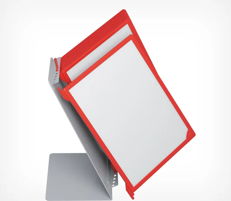 Основание для настольной перекидной системы INFOLINE-ECO A4 на 10 рамок