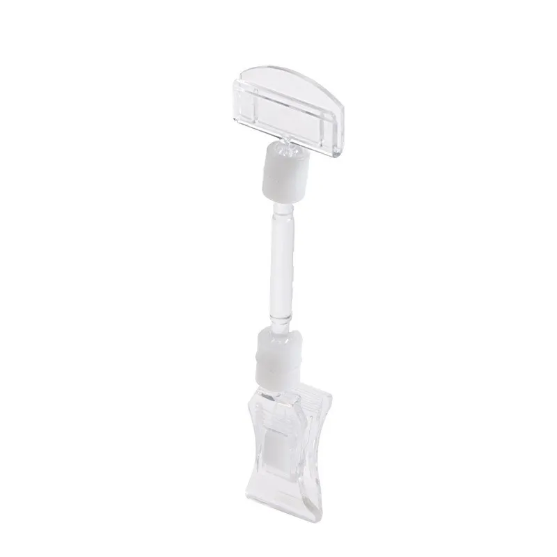 Ценникодержатель на прищепке универсальный малый FXS 100 мм