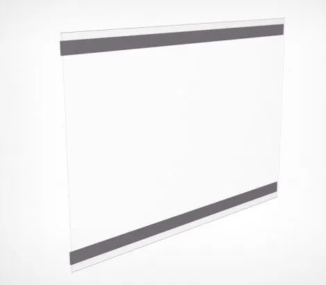 Карман из ПВХ PS-M с магнитным скотчем формата А4 вертикальный