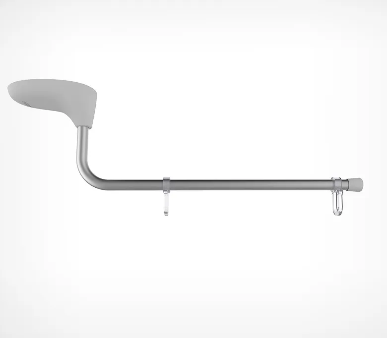 Держатель вывески магнитный на крючках с изогнутой трубкой MAG-TUBE-L