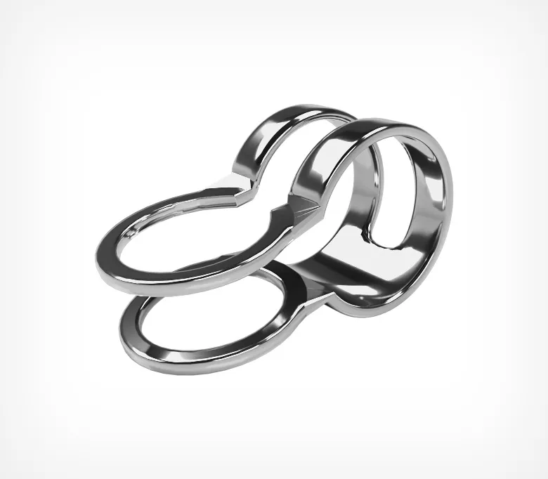 Петля-переходник для шариковой цепочки BC-CLIP, 2 и 2,4 мм