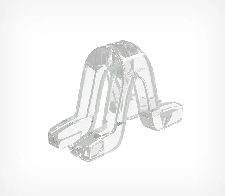 Крючок для подвешивания профиля GRIPPER-CLIP, цвет прозрачный