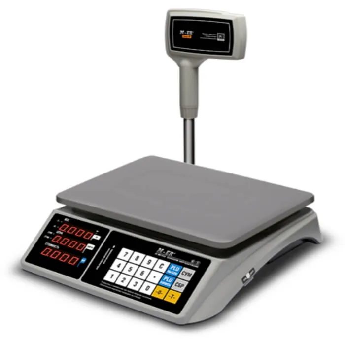 Торговые весы M-ER 328 ACPX-32.5 "TOUCH-M" LED RS232 и USB