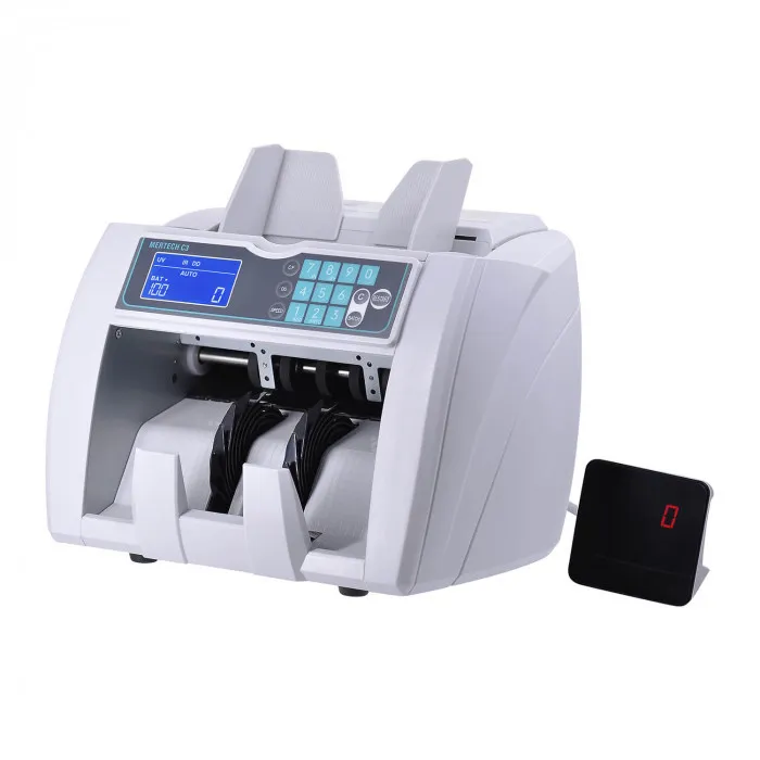 Мультивалютный счетчик банкнот MERTECH C-3 White