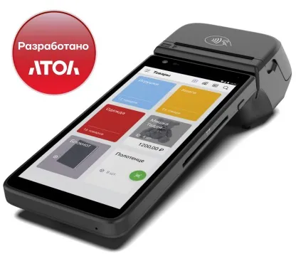 Смарт-терминал АТОЛ СТБ 6 с автоматическим тарифом SIGMA и ИТС (без ФН, 5.0)