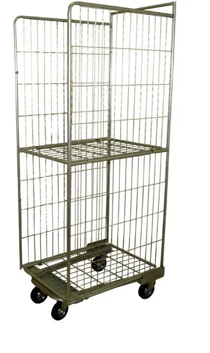 Контейнер А-образный (800*600*1800) с дополнительной полкой