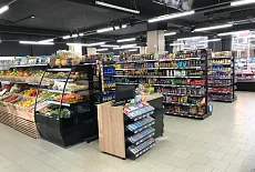 Проект продуктового магазина "Губерния"