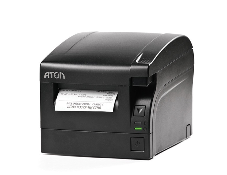 ККТ АТОЛ 77Ф. Черный. Без ФН. USB. RS-232. Ethernet. 5.0