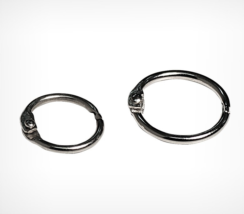 Кольцо металлическое защелкивающееся M-RING-25
