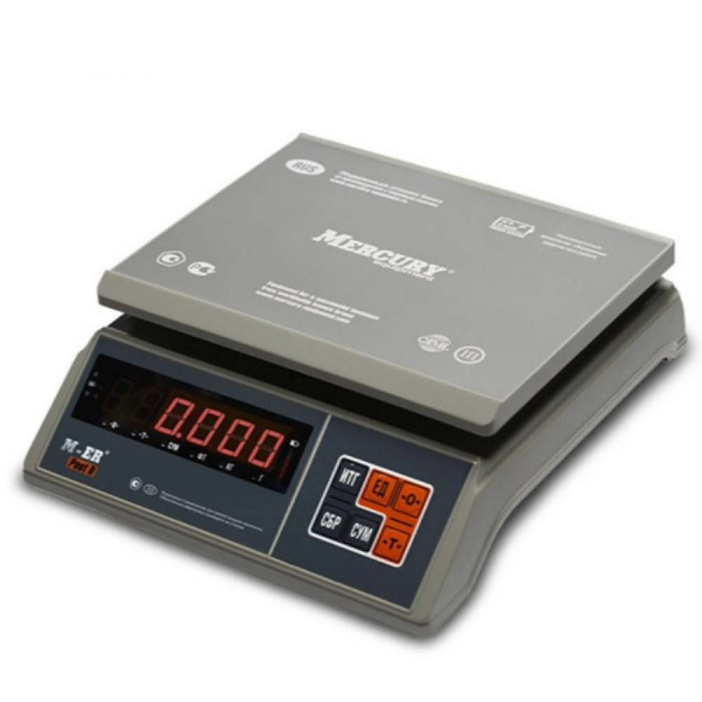 Фасовочные весы M-ER 326 AFU-32.1 "Post II" LED RS-232