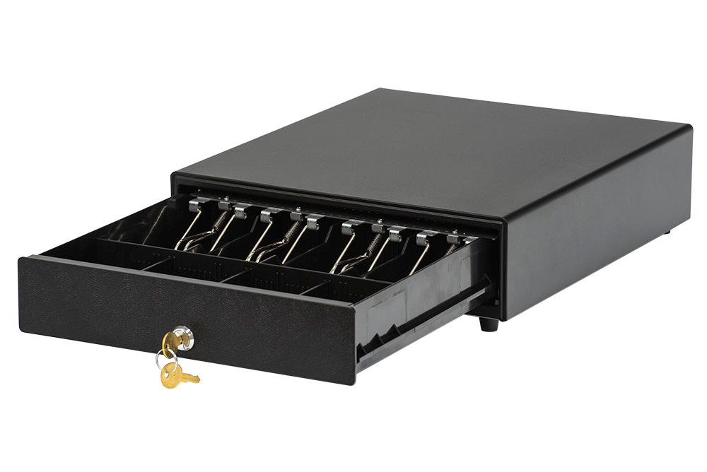 Денежный ящик АТОЛ CD-330-B черный, 330*380*90, 24V