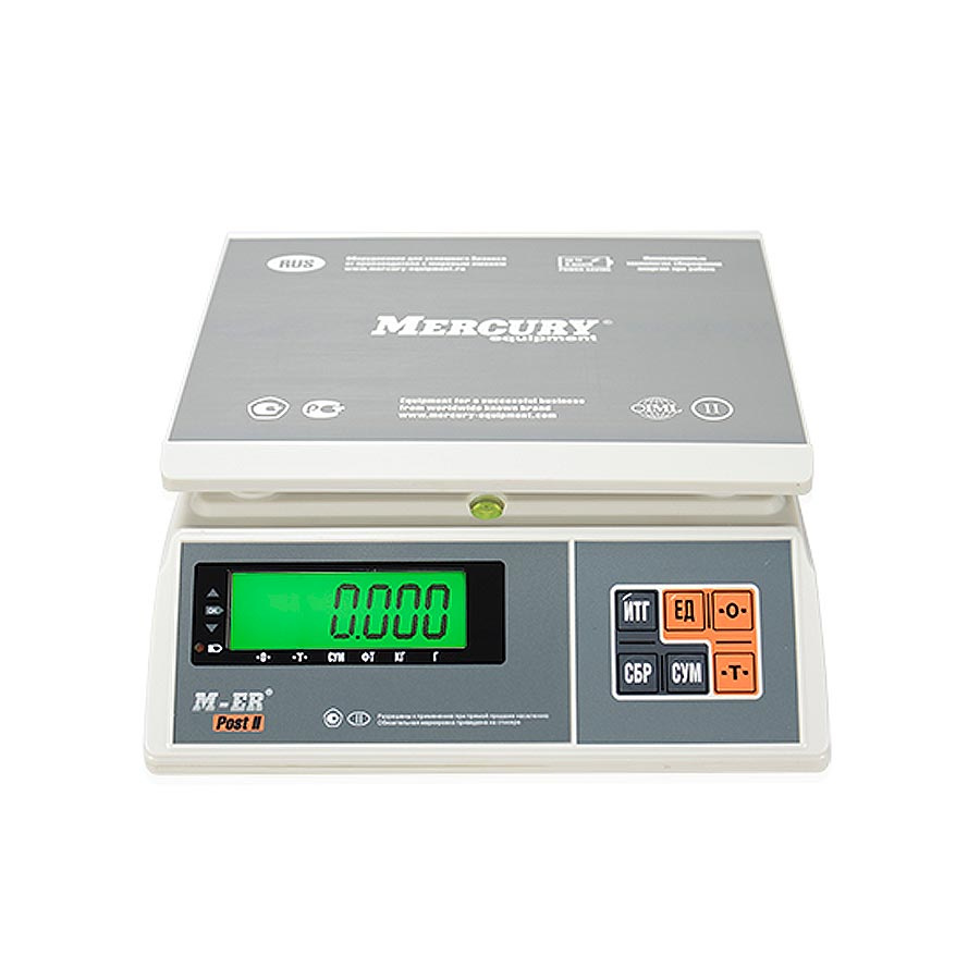 Фасовочные весы M-ER 326 AFU-6.01 "Post II" LCD USB-COM
