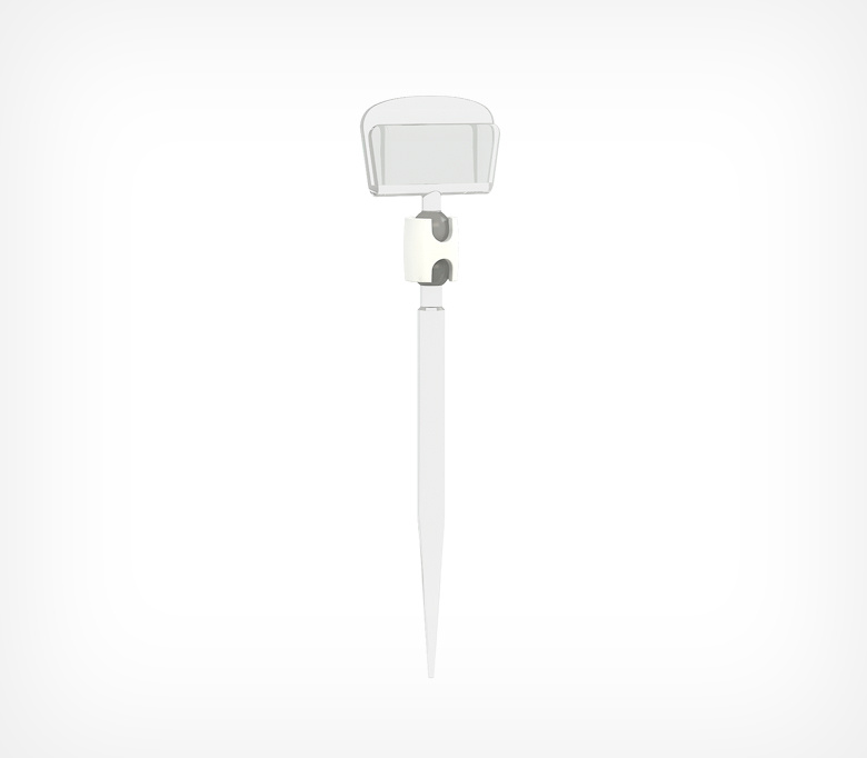 Ценникодержатель шарнирный на пластиковой иголке STICK-CLIP