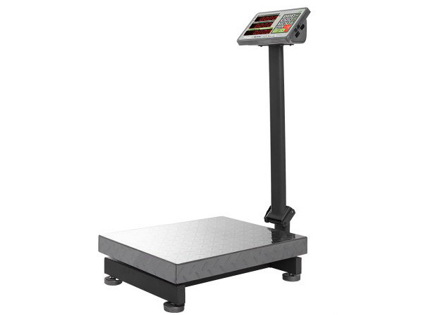 Торговые напольные весы M-ER 335 ACLP-300.50/100 "TURTLE" с расчетом стоимости товара LCD