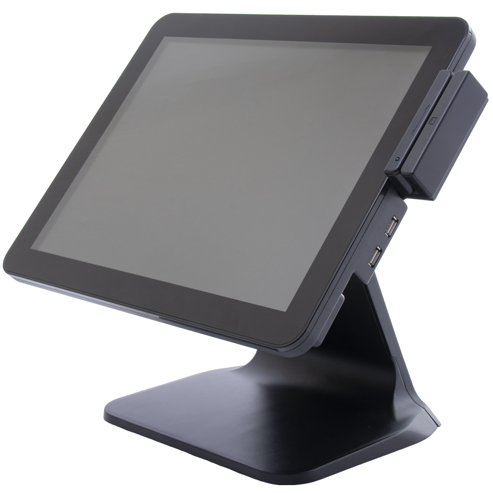 Сенсорный моноблок POSCenter POS100 (15", PCAP, J1900, RAM 4Gb, SSD 64Gb, MSR) без ОС